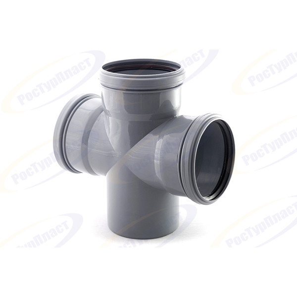 Крестовина 110x110x110/90° одноплоскостная РосТурПласт