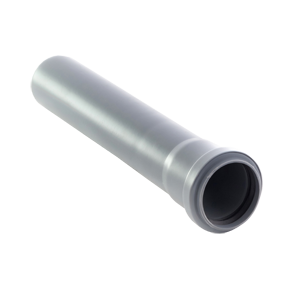 Труба канализационная 110x2000 2.2 серая РосТурПласт
