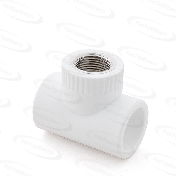 Тройник PP-R 25x3/4x25 с внутренней резьбой РосТурПласт