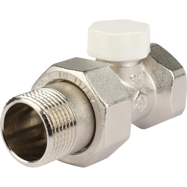 Клапан запорно-балансировочный прямой 3/4 STOUT