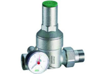 Редуктор 1/2" ВР-НР с манометром хромированный FAR