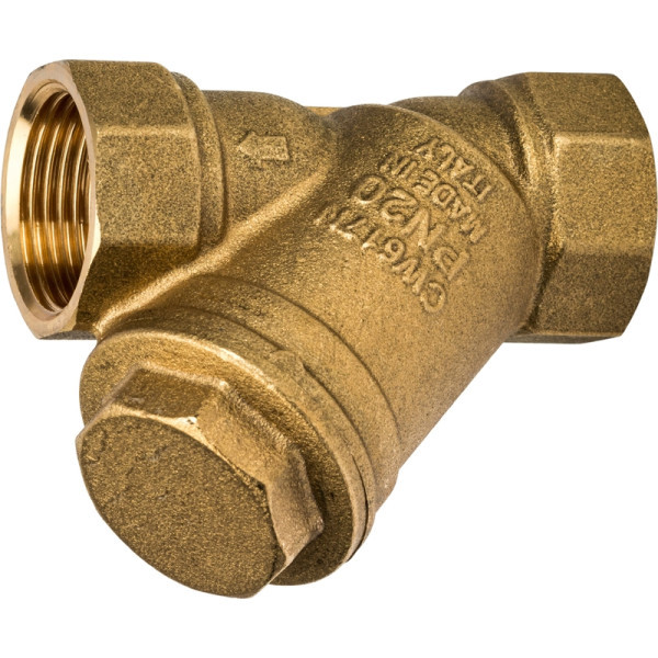 Латунный фильтр 3/4 сетчатый STOUT