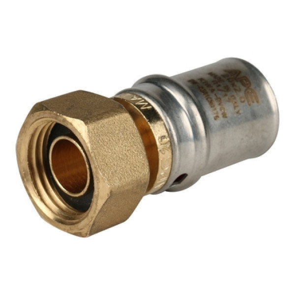 Пресс муфта 20x1/2 с гайкой ApE