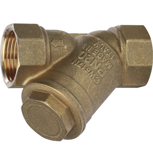 Латунный фильтр 1 сетчатый STOUT