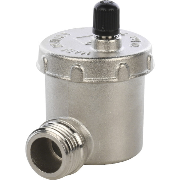 Воздухоотводчик автоматический 1/2 латунный боковое подключение STOUT