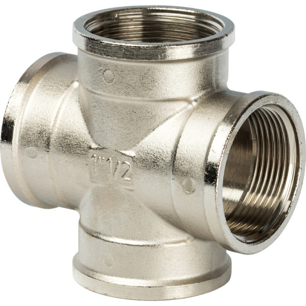 Латунная крестовина 1 1/2 STOUT