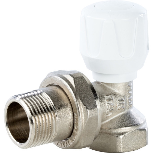 Клапан ручной терморегулирующий угловой 3/4 STOUT