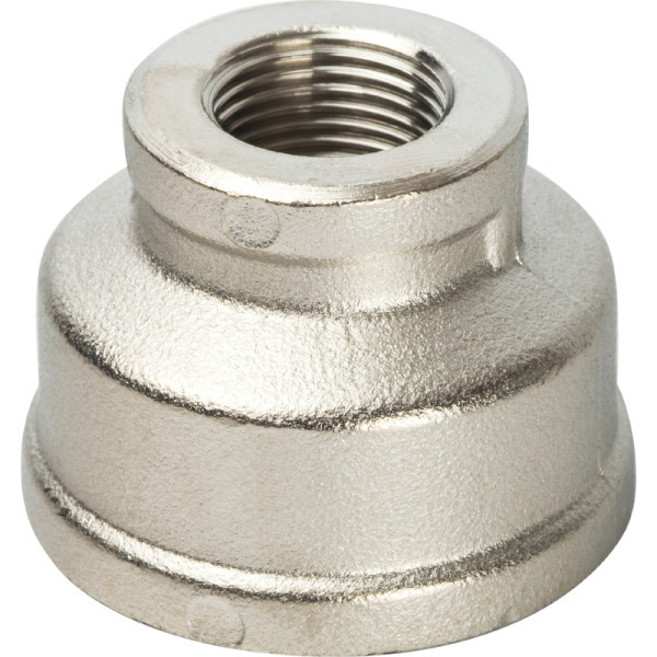 Латунная муфта 3/8x1 переходная STOUT