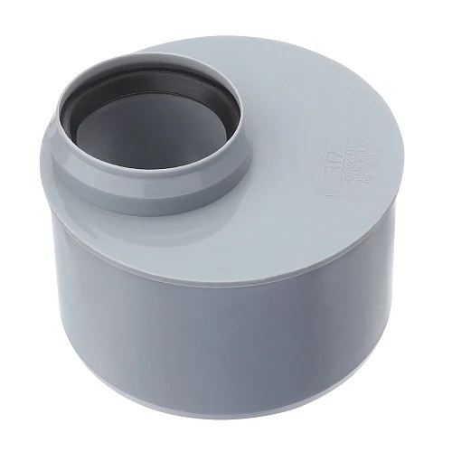 Переходник 110x50 эксцентрический короткий Ростурпласт