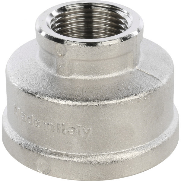 Латунная муфта 1/2x1 1/2 переходная STOUT