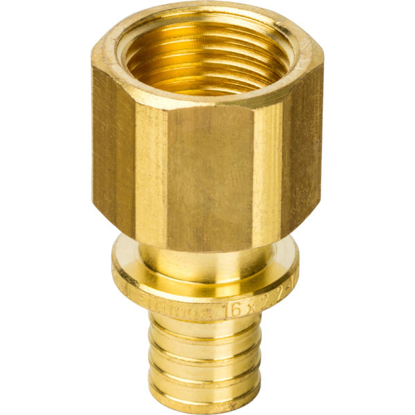 Аксиальная муфта 16x1/2 с внутренней резьбой STOUT